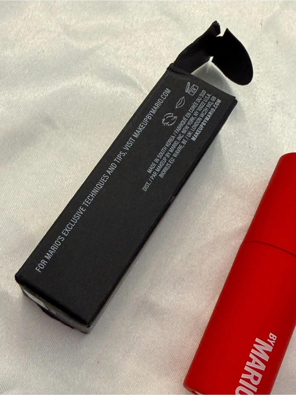 Makeup by Mario Moistureglow Plumping Lip Serum POPPY 0.11 Oz New Red Beauty